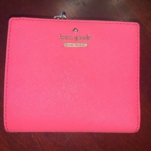 Hot Pink Kate Spade Wallet!!!